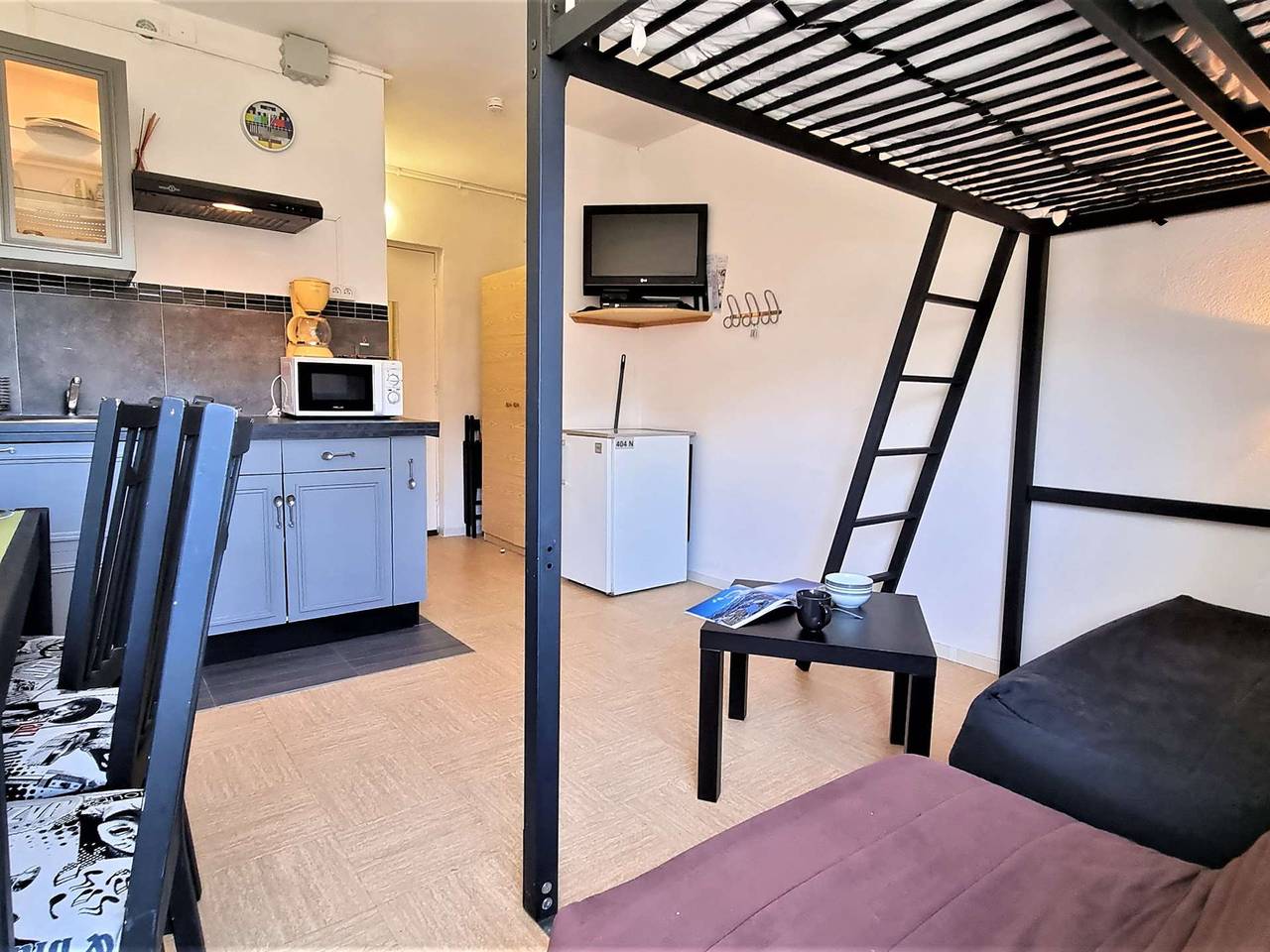 Appartement entier, Studio 2/3 pers, proche télésiège, Wifi, Parking in Saint-Étienne-en-Dévoluy, Le Dévoluy