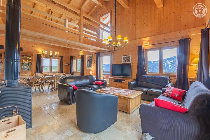 Gîte pour 14 personnes, avec terrasse et sauna à Villard-sur-Doron - 2