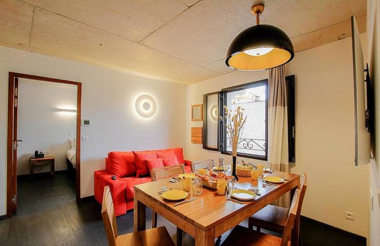 Appart’hôtel pour 6 personnes, avec terrasse, animaux acceptés