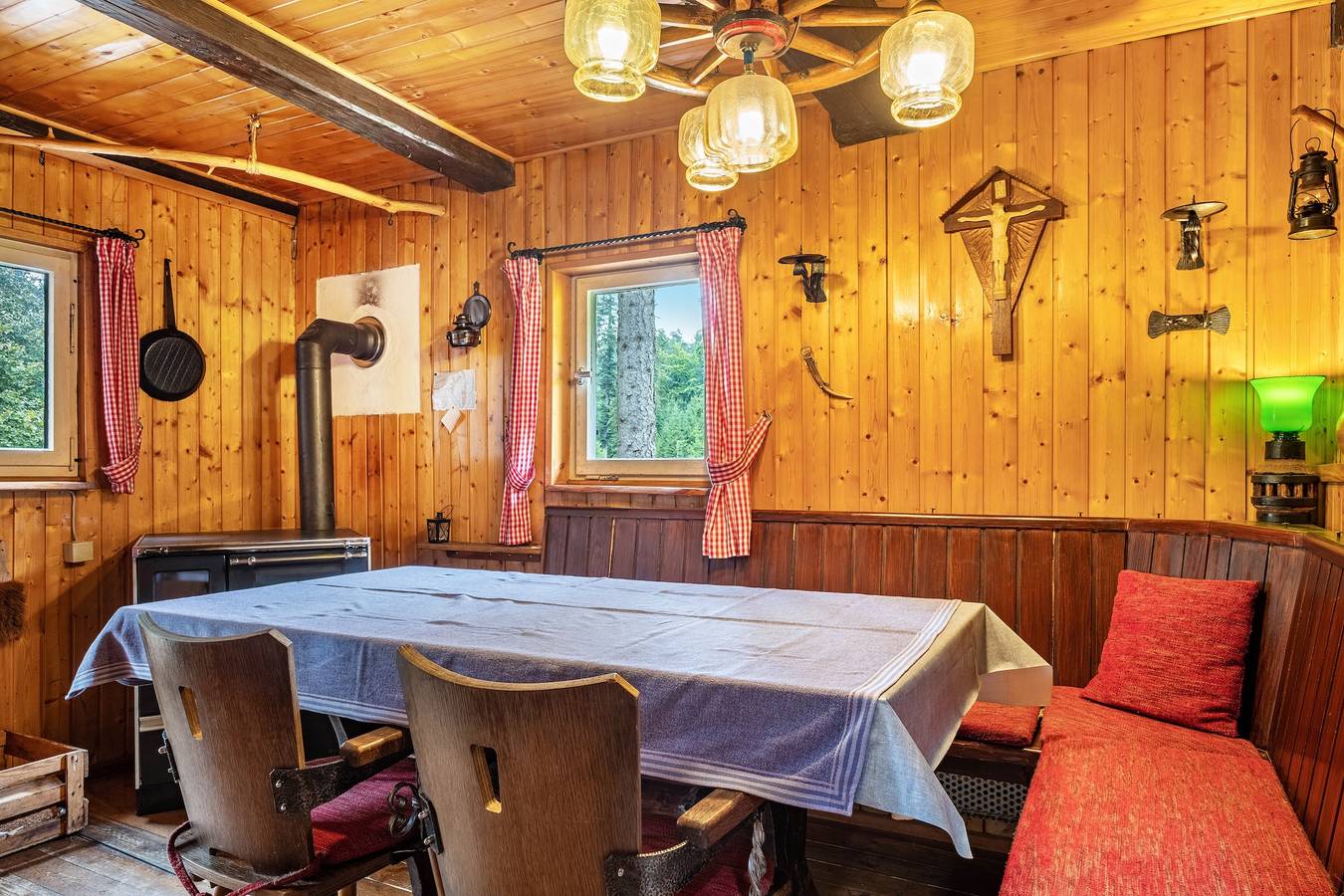 Vakantiehuis 'Mühle-am-Wolfsgrund' met Bergzicht, Privéterras en Privétuin, foto 8