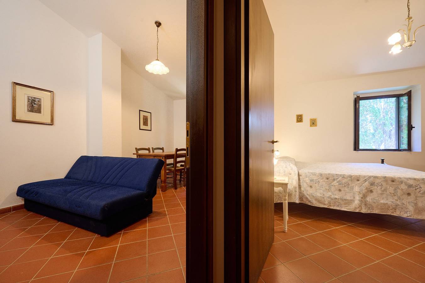 Ferienwohnung 'Antichi Palmenti - Mirto' mit Gemeinschaftsgarten und Klimaanlage in San Vincenzo, Etruskische Küste