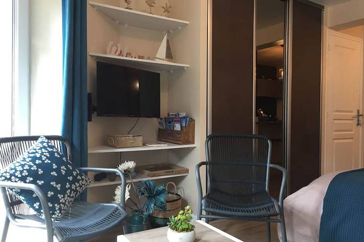 Gîte pour 4 personnes, avec terrasse et jardin dans Port de Plaisance des Sablons - 4