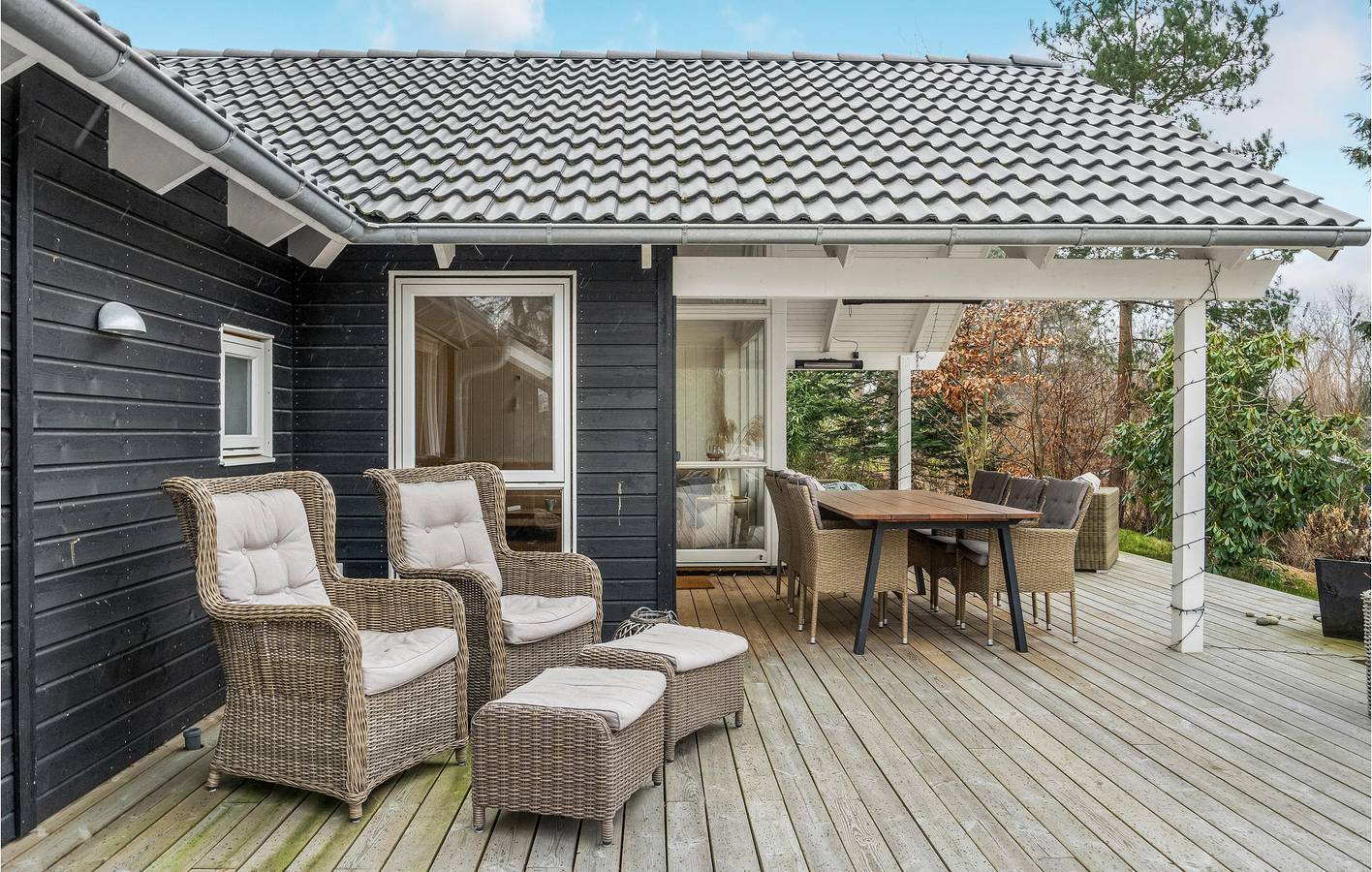Ferienhaus für 8 Personen mit Sauna in Dronningmølle, Kattegat Küste