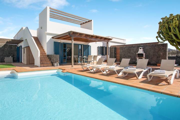 Casa rural para 6 personas, con jardín en Playa Blanca - 3