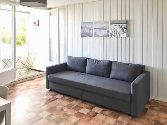 Gîte pour 4 personnes, avec balcon dans Plage des Becs - 3