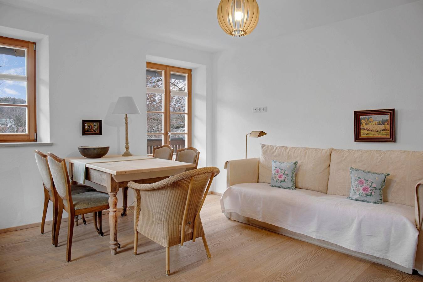 Ganze Wohnung, Charmante Ferienwohnung "Ferienwohnung Birke" mit Bergblick, Wlan in Bad Tölz, Tölzer Land