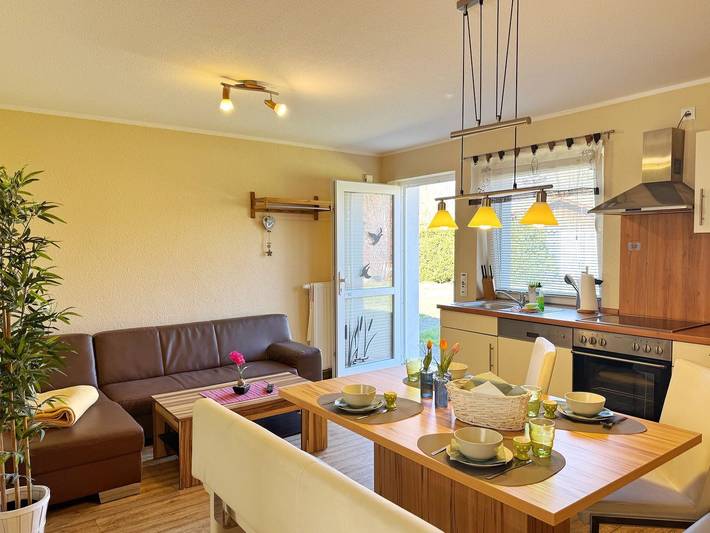 Ferienwohnung für 6 Personen, mit Terrasse und Garten sowie Ausblick in Lietzow - 2