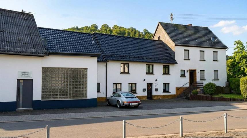 Maison d’hôte pour 2 personnes, avec vue et jardin, animaux acceptés à Müllenbach