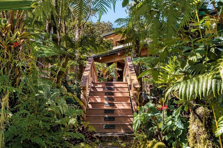 Maison d’hôte pour 2 personnes, avec vue et jardin dans Hawai