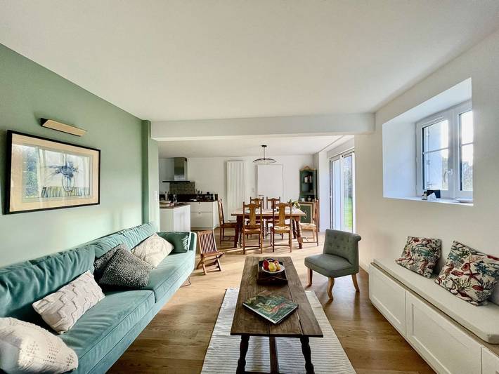 Location de vacances pour 9 personnes, avec jardin à Combrit