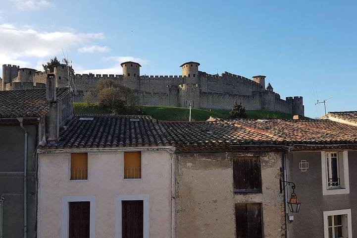 Gîte pour 4 personnes, avec balcon à Carcassonne