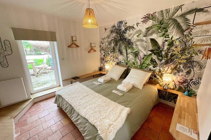 Gîte pour 4 personnes, avec terrasse et jardin à Savigny-en-Véron - 3