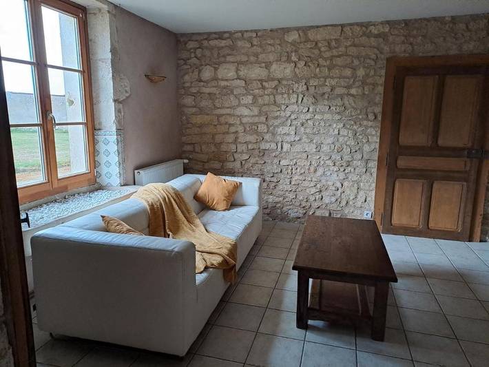 Gîte pour 6 personnes, avec terrasse et vue, animaux acceptés dans Bouconville-sur-Madt - 4