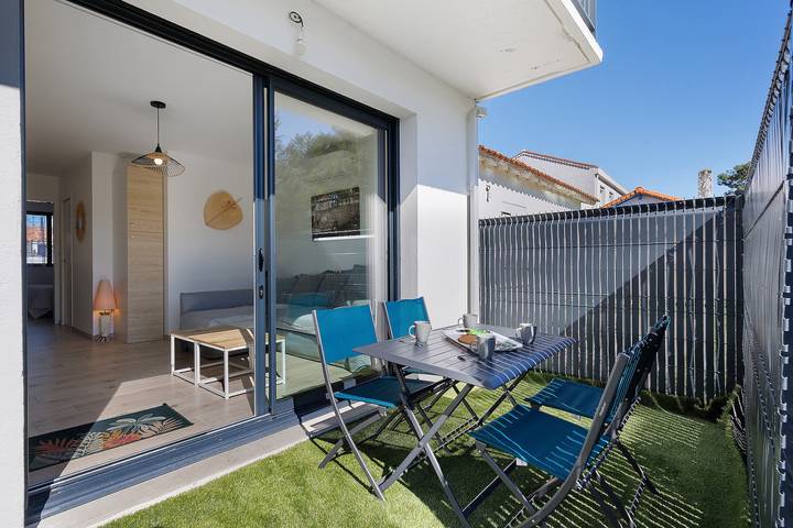 Appartement des Mimosas – 400 m vom Strand entfernt in La Tranche-sur-Mer, Vendée
