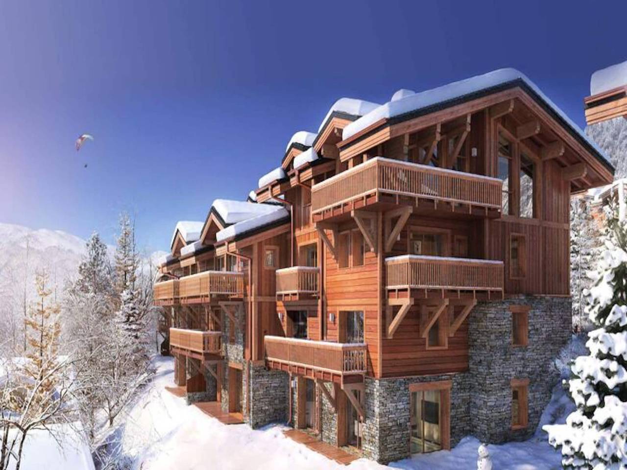 Entire apartment, Residence Belle Place in Courchevel 1650 (Moriond), Saint-Bon-Tarentaise