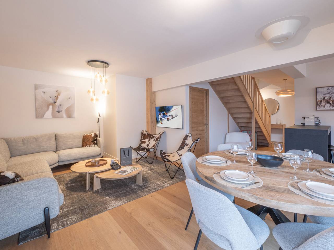 Appartement entier, Appartement neuf skis aux pieds, 4 chambres, garage, Alpe d'Huez in Huez, Parc national des Écrins
