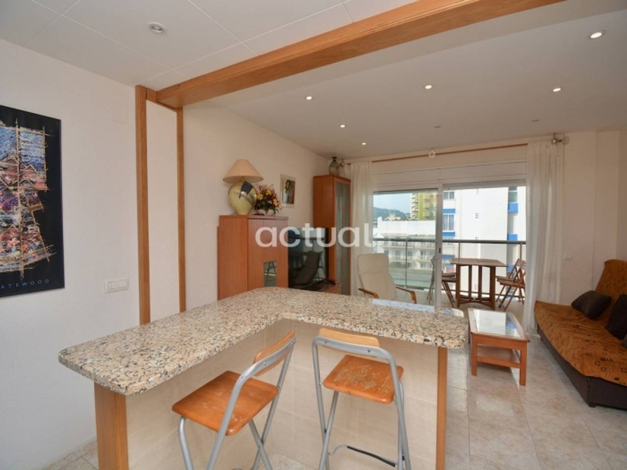 Entire apartment, Apartment with terrace, 1 bedroom, Wifi, parking, seaside in Platja d'Aro, Costa Brava