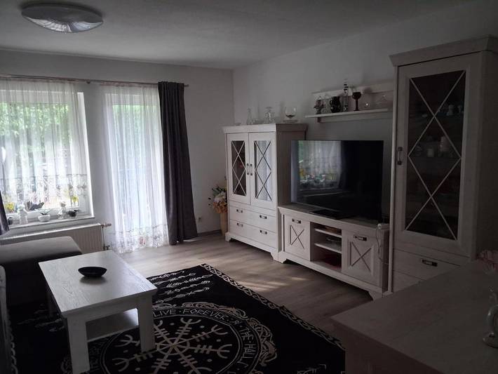 Ferienwohnung für 3 Personen, mit Garten und Ausblick in Steinhagen