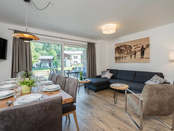 Chalet für 10 Personen, mit Balkon und Sauna sowie Garten, kinderfreundlich im Salzburger Land - 2