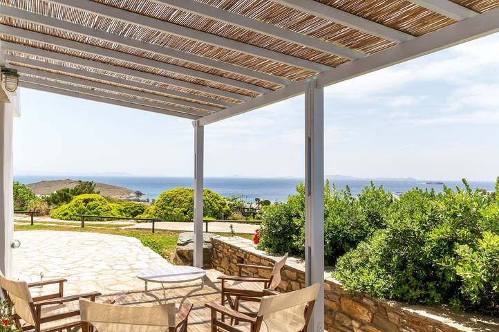 Location de vacances pour 5 personnes, avec balcon et jardin dans Tinos - 2