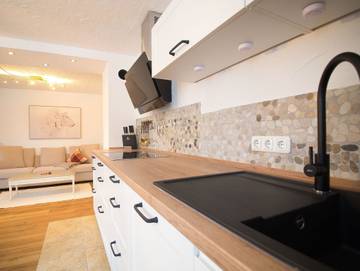 Ferienhaus für 6 Personen, mit Terrasse und Ausblick in Oberbayern