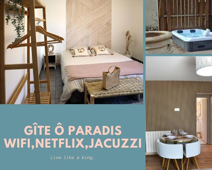 Gîte pour 4 personnes, avec vue et jardin, animaux acceptés à Douelle (Lot)