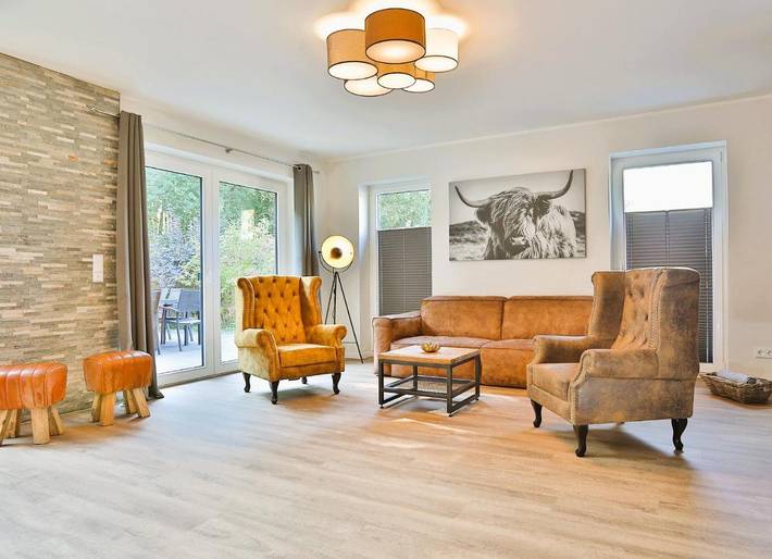 Ferienwohnung für 20 Personen, mit Whirlpool und Terrasse sowie Garten und Sauna in Lenz - 3