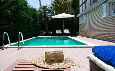 Ferienhaus für 8 Personen, mit Garten und Pool sowie Balkon in Premantura