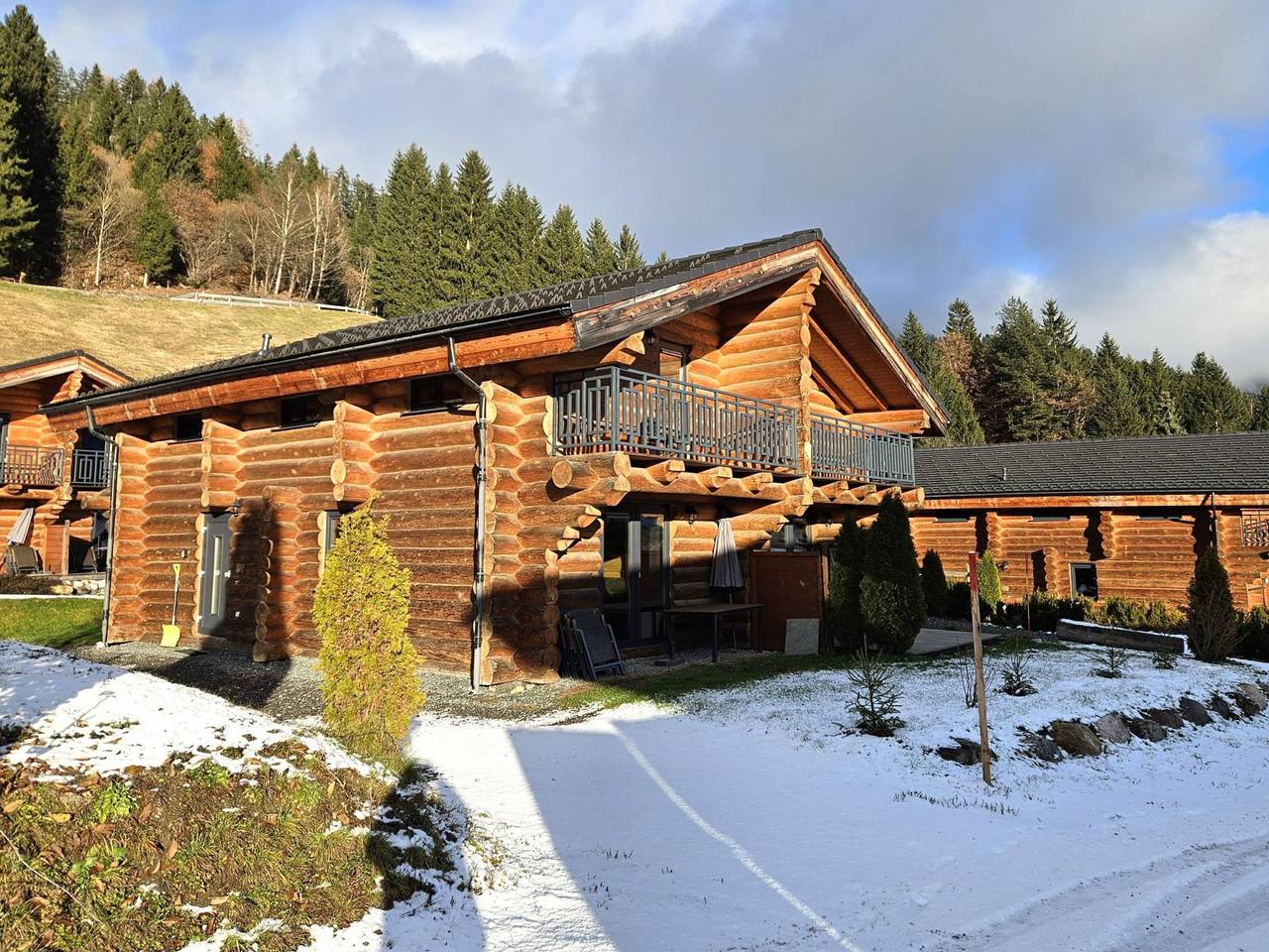 Blockhaus nahe Top-Skigebiet in Hermagor-Pressegger See, Bezirk Hermagor
