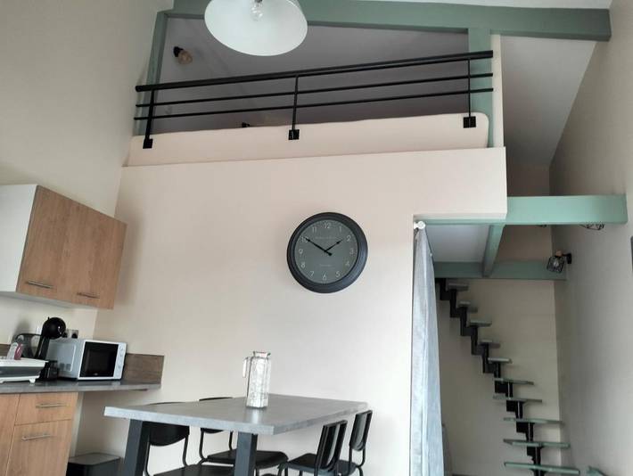 Appartement de vacances pour 4 personnes, avec jardin