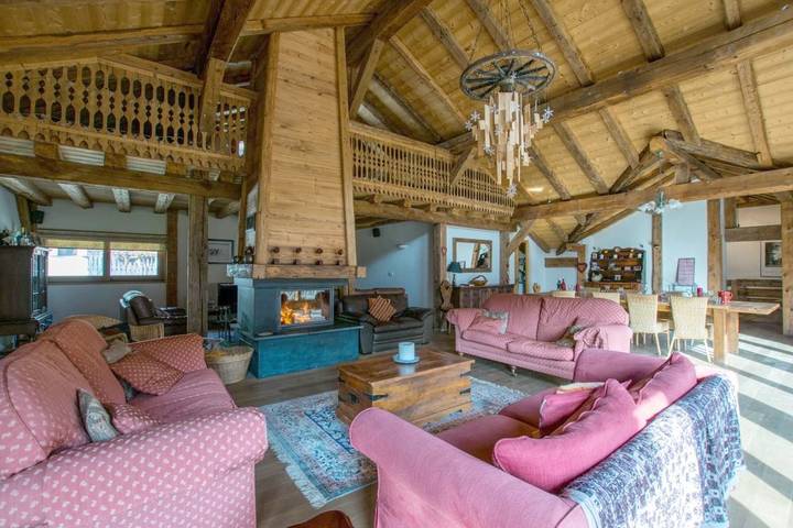 Maison d’hôte pour 2 personnes, avec Jacuzzi ainsi que Terrasse et Jardin à La Chapelle-d'Abondance