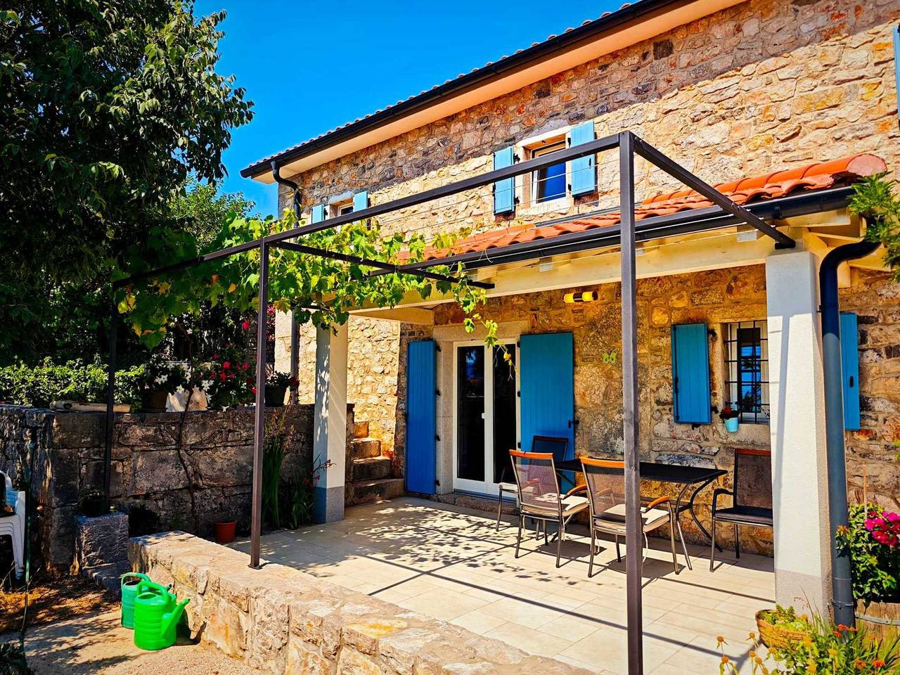 Steinferienhaus Maja in Pinezici, Krk