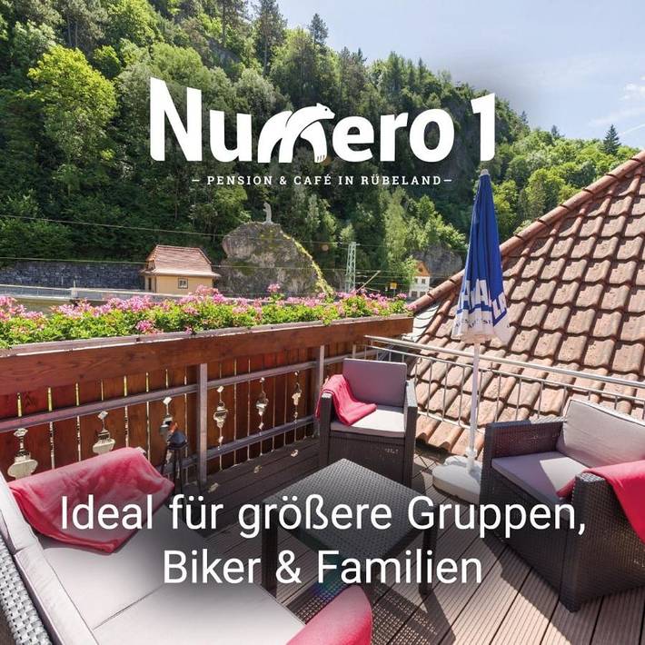 Ferienhaus für 2 Personen, mit Terrasse und Garten sowie Ausblick in Rübeland