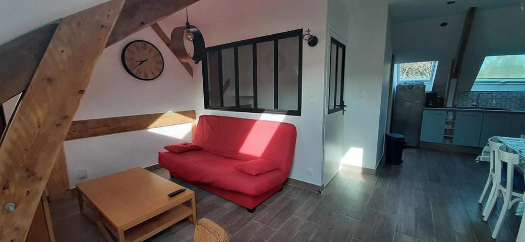 Appartement de vacances pour 5 personnes, avec jardin