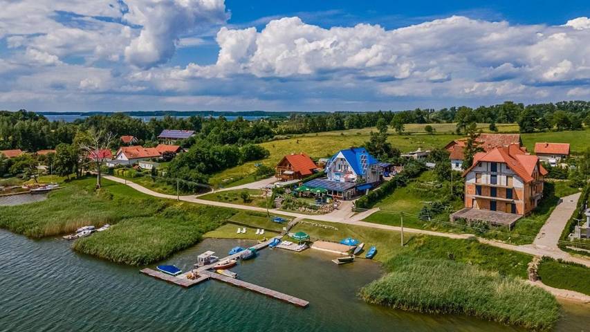 Bed & breakfast dla 2 osób, z Balkon i Taras oraz Ogród i Sauna w Mamry