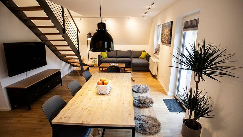 Ferienwohnung für 8 Personen, mit Balkon und Sauna, mit Haustier in Brilon