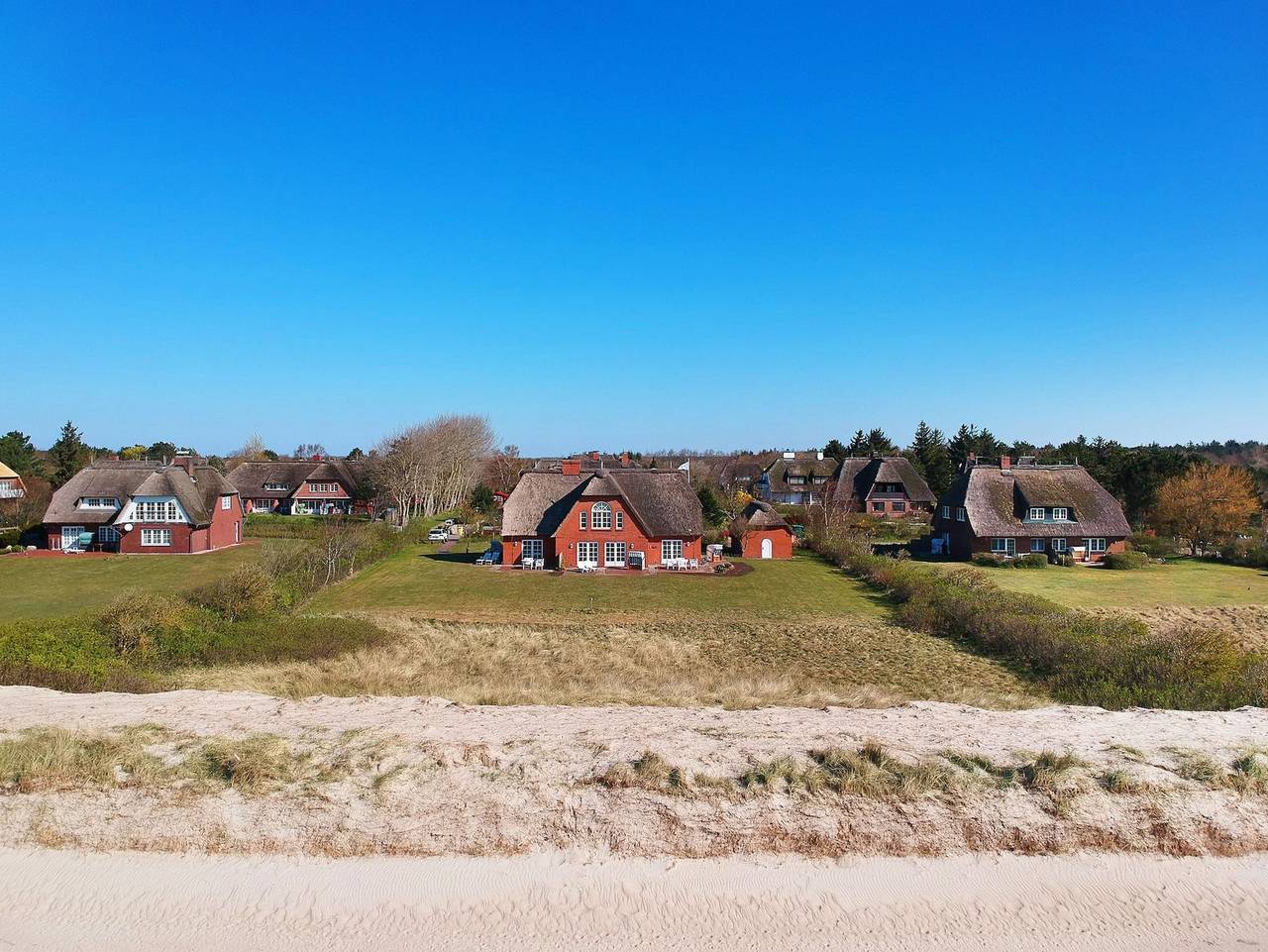Reethaus am Strand - West in Greveling, Nieblum