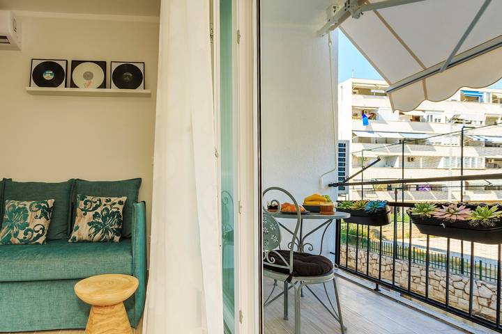 Appartement entier, Appartement de vacances pour 6 personnes avec balcon/terrasse in Split, Split-Dalmatie