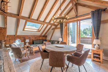 Gîte pour 6 personnes, avec terrasse à Saint-Gervais-les-Bains