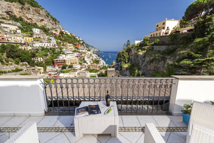 Apartment for 4 people, with Balcony and Terrace in Positano