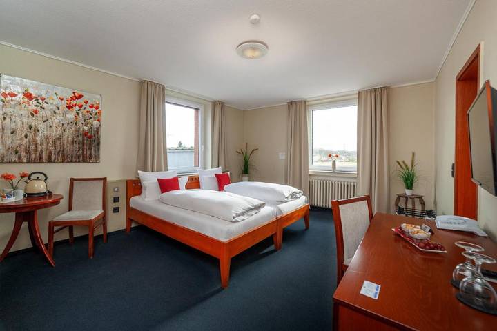 Hôtel pour 2 personnes, avec Terrasse à Rheinberg