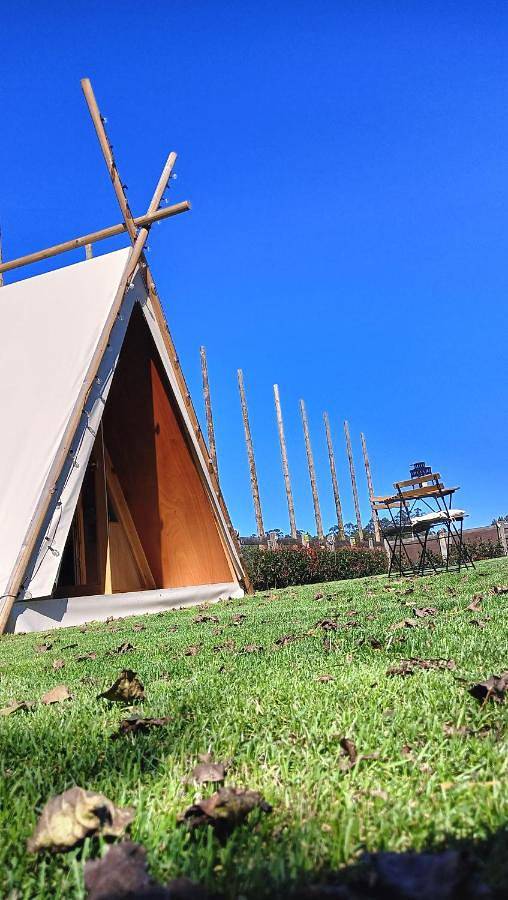 Camping für 4 Personen, mit Ausblick und Terrasse sowie Garten in Galicien - 4