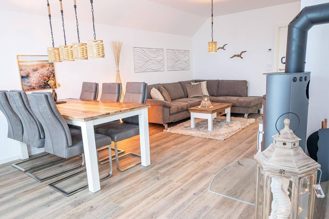 Ganze Wohnung, Nordseekoje Anja - Strandnah, Kamin, Sauna & Balkon in Büsum, Dithmarschen