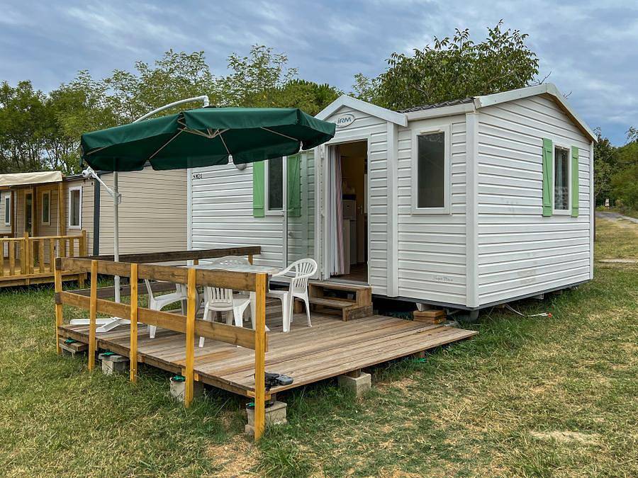 Camping Le Bardou - Mobilheim 4 personen - 2ch in Saint-Germain, Ardèche