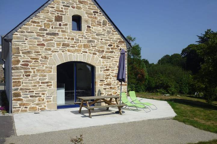 Maison de vacances pour 6 personnes, avec jardin et terrasse à Plonéour-Lanvern