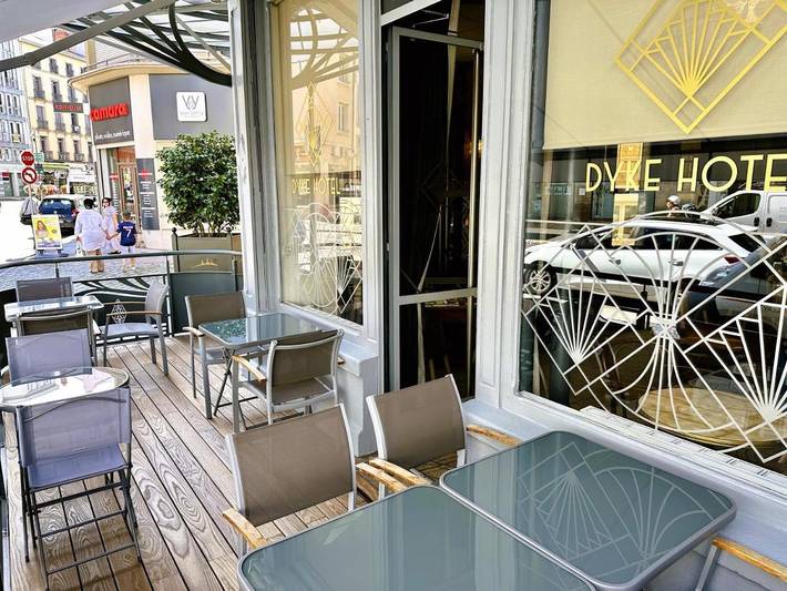 Hôtel pour 2 personnes, avec terrasse