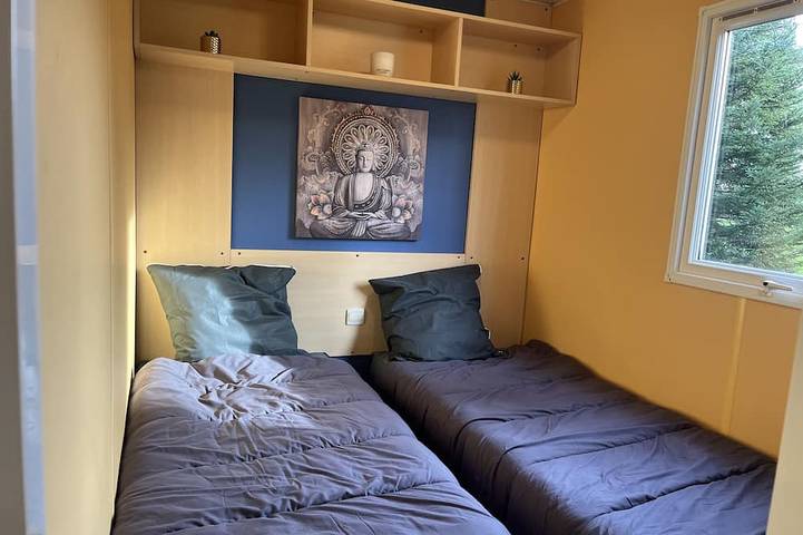 Mobil home pour 6 personnes, avec piscine et terrasse à La Boissière-de-Montaigu - 4