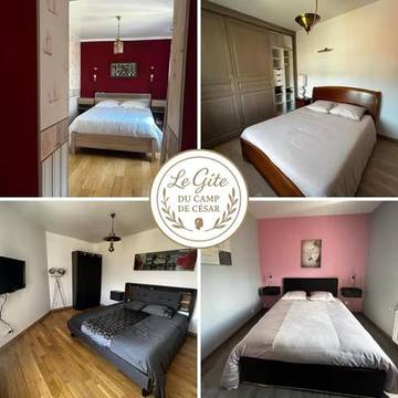 Maison d’hôte pour 8 personnes, avec jardin à Bracquemont
