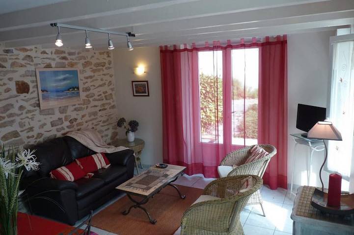 Location de vacances pour 2 personnes, avec jardin et terrasse, animaux acceptés à Bannalec - 4