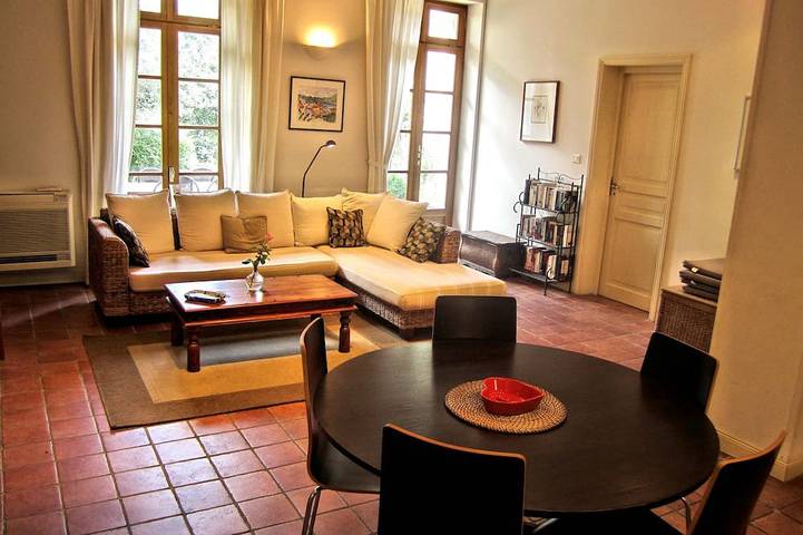 Appartement de vacances pour 4 personnes, avec Terrasse et Jardin